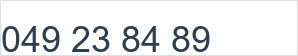 Landline number: