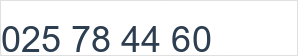 Landline number:
