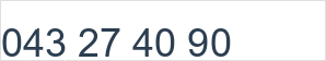 Landline number: