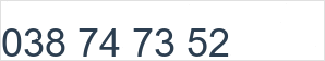 Landline number: