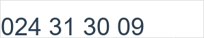 Landline number:
