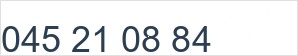 Landline number: